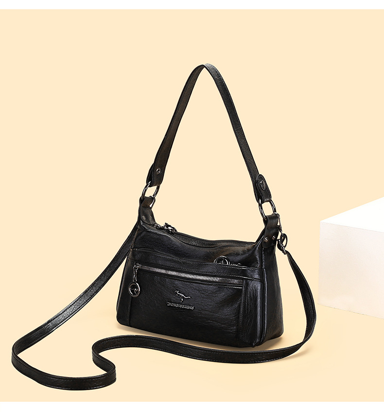 MB50823 Retro soft leather bag