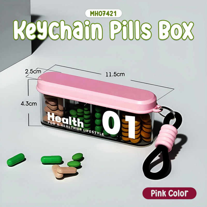 MH07421 - Keychain Pills Box