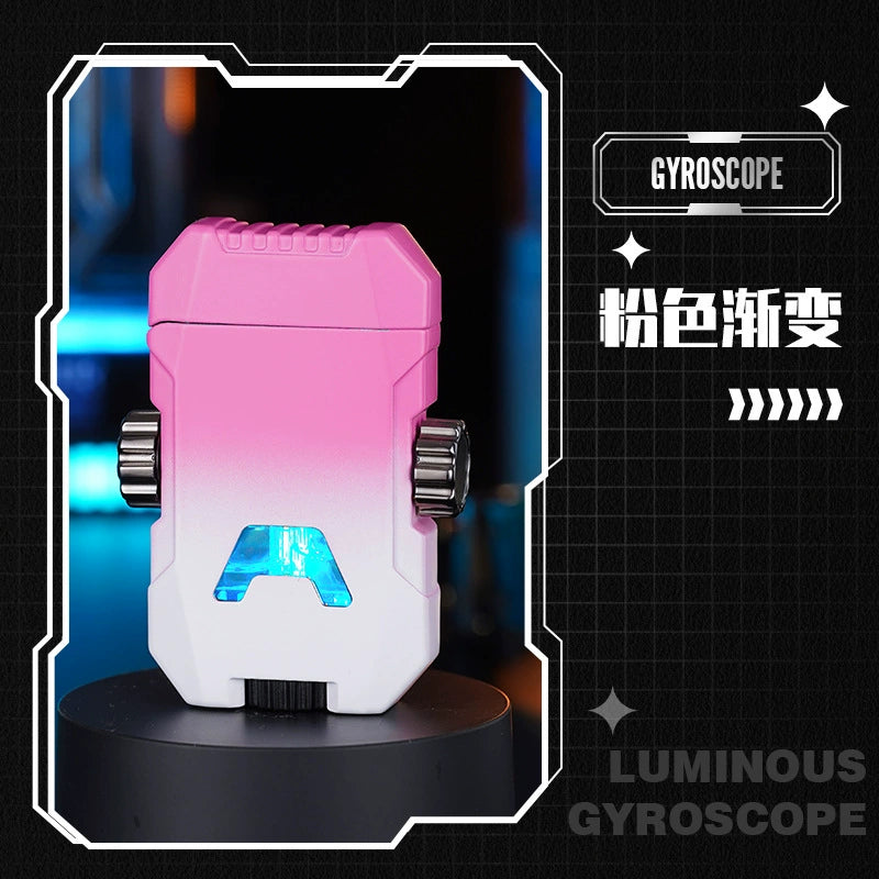 MG50071 Lanhai Gyro Double Straight Punch Inflatable Lighter