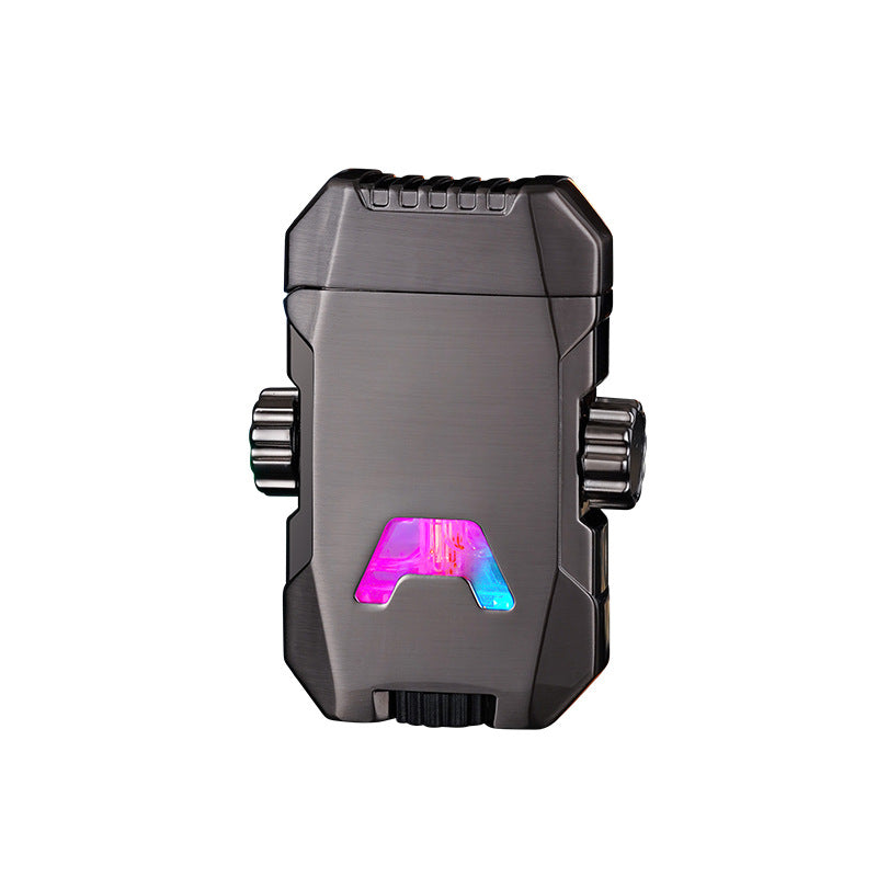 MG50071 Lanhai Gyro Double Straight Punch Inflatable Lighter