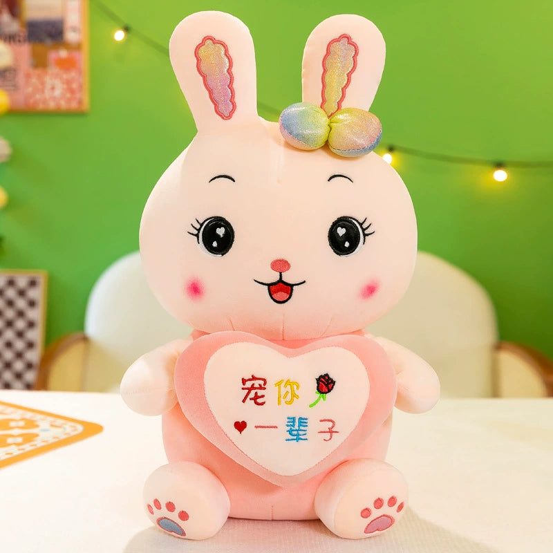 TT00492 ချစ်စရာ ပွေ့ဖက်ထားသော bunny doll plushအရုပ်