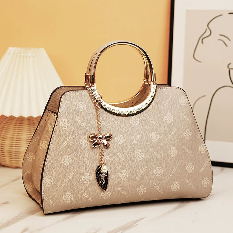 TB00442 အမျိုးသမီးများ Mom Tote Temperament Handheld ကြီးမားသော စွမ်းရည်ရှိသော ပခုံး Crossbody Bag