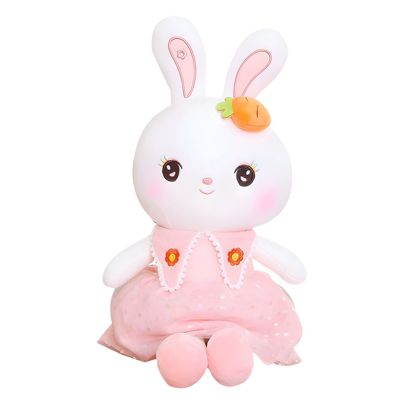 TT00476 Cute Flower Skirt Bunny Plush Toy