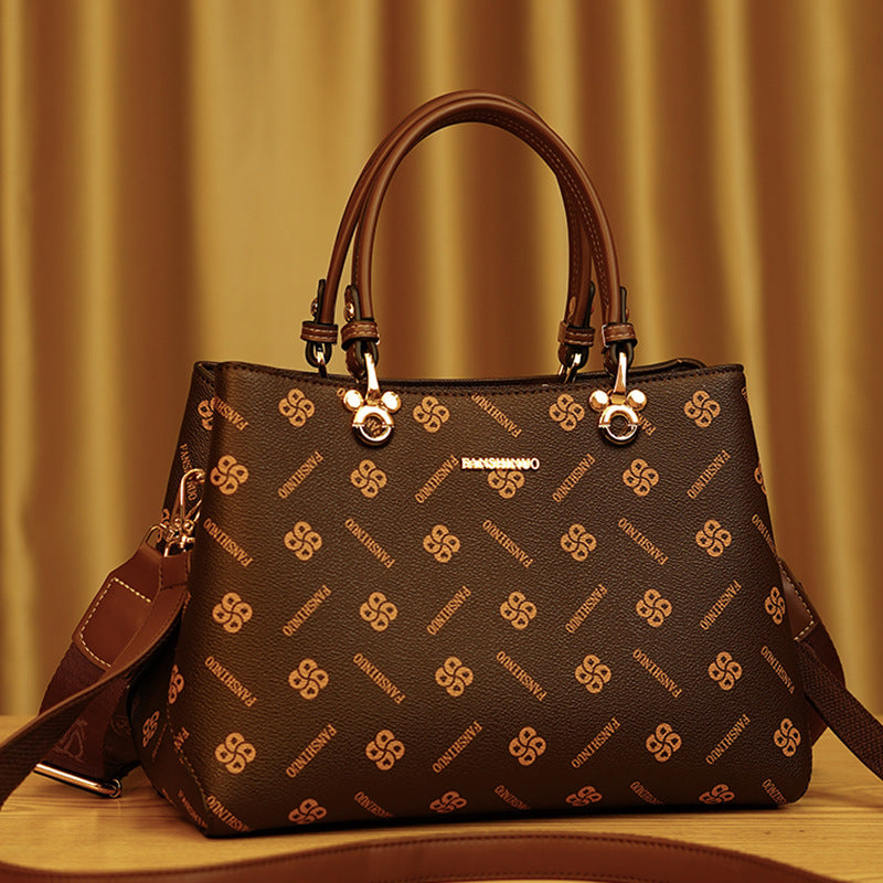 MB50008 Luxury ဆန်ဆန် အထာကျကျ Leather အိတ်