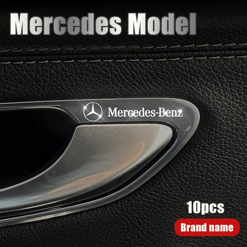 MV01379 10 ခု ပါ Car Brand Sticker